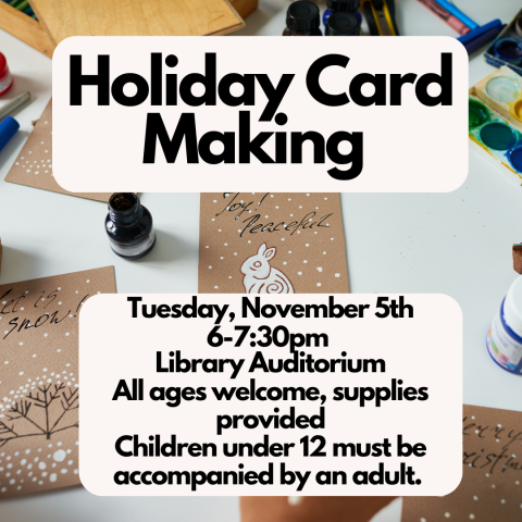 Holiday card making