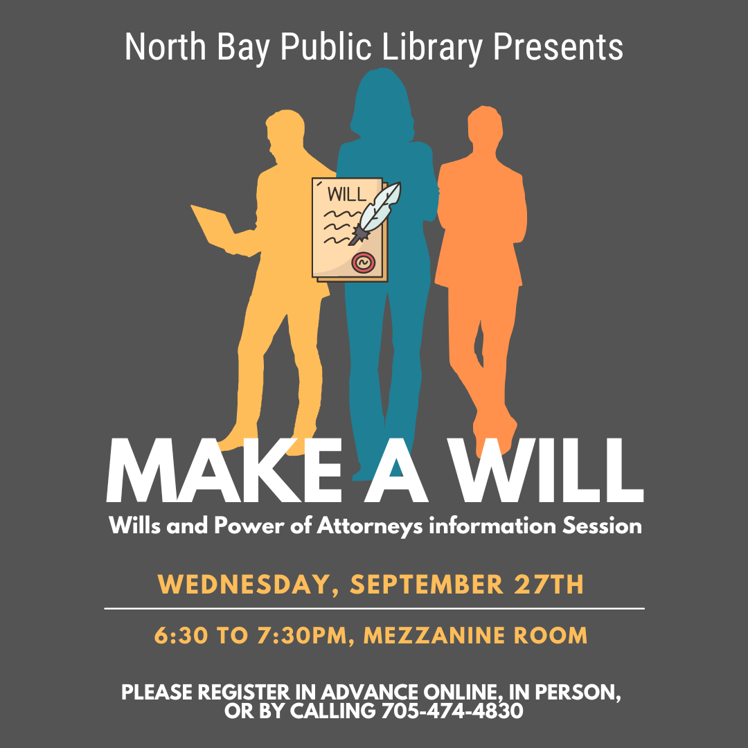 Make a Will info session