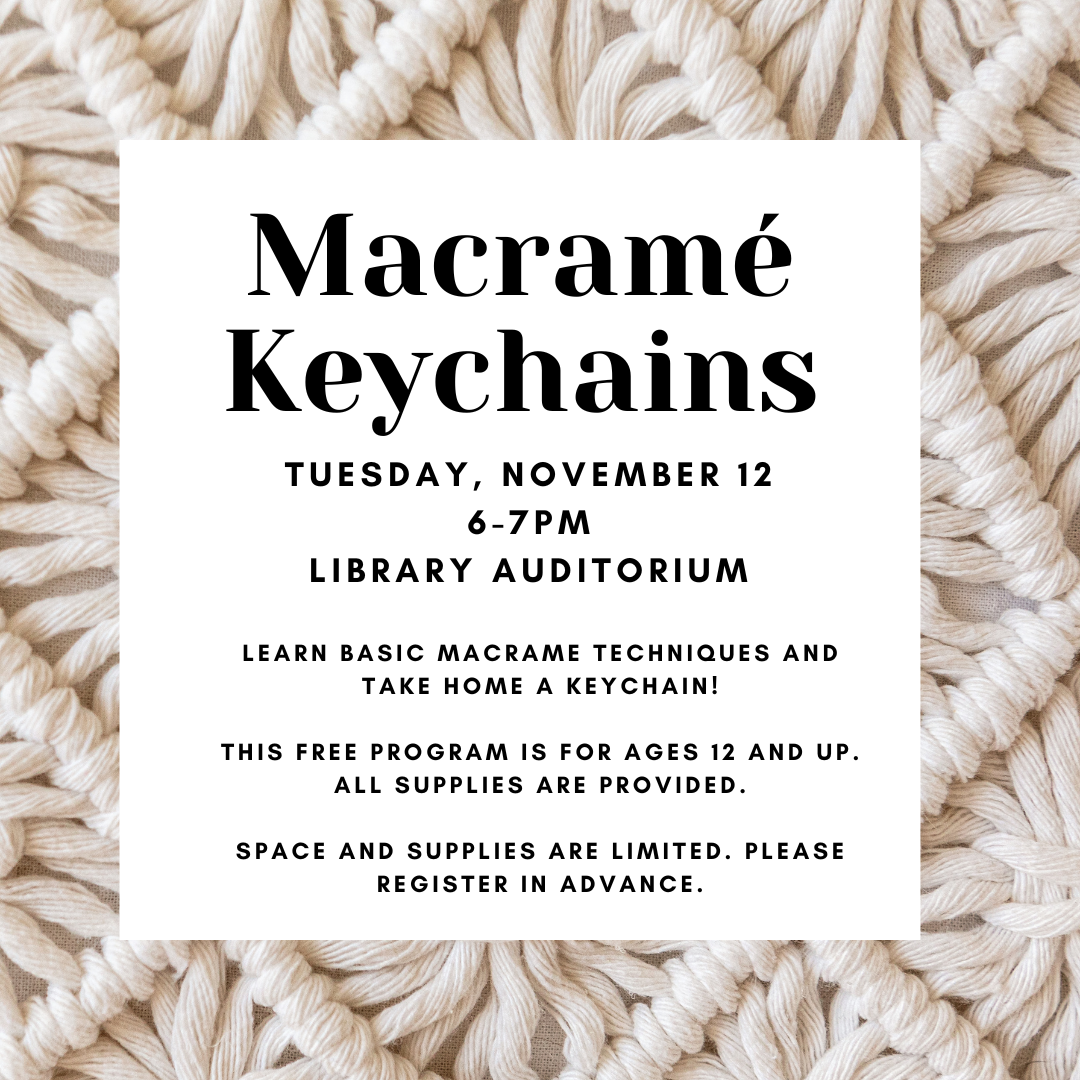 Macrame keychains