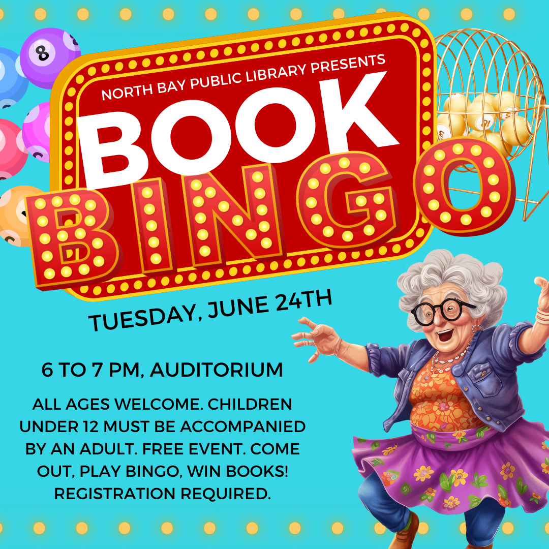 Book Bingo June 24th at 6PM